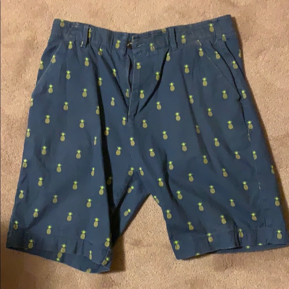 Plugg Flex Pineapple Shorts-Size 32